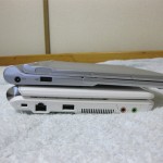 Eee PC 901-Xとの厚さ比較